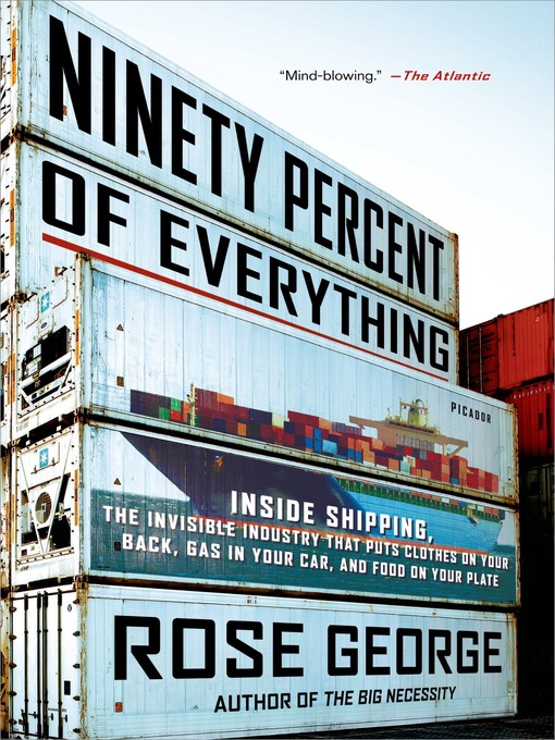Title details for Ninety Percent of Everything by Rose George - Wait list